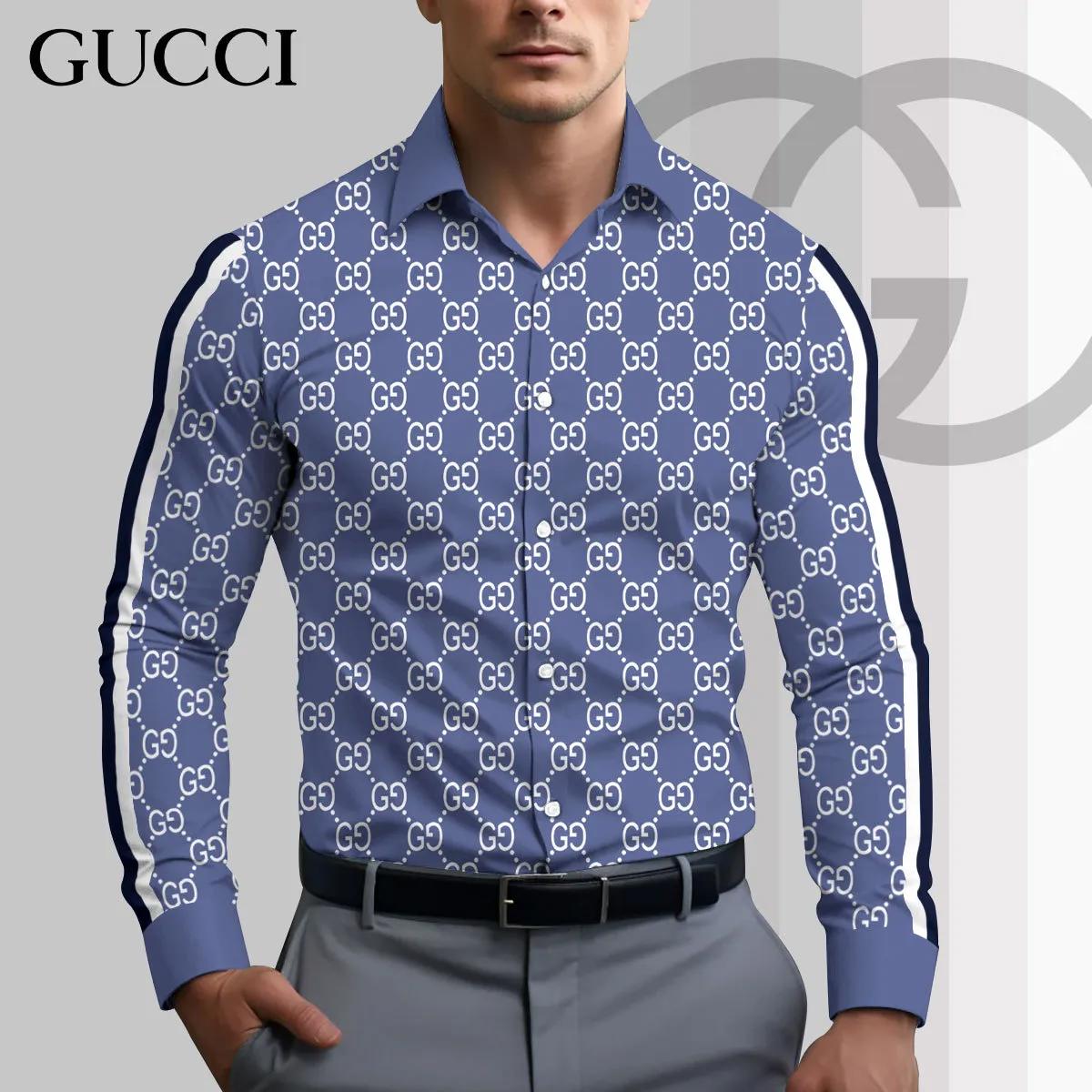Gucci's Chic Iconic Monogrammed Statement Shirt