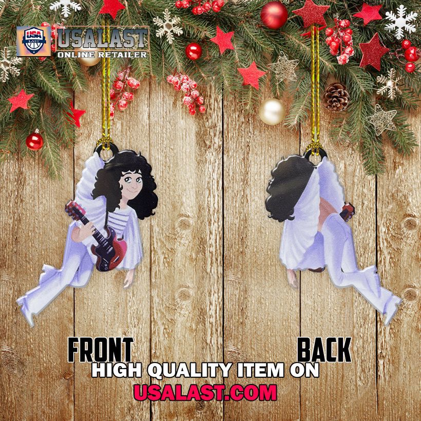 Handcrafted Acrylic Rock Star Ornament