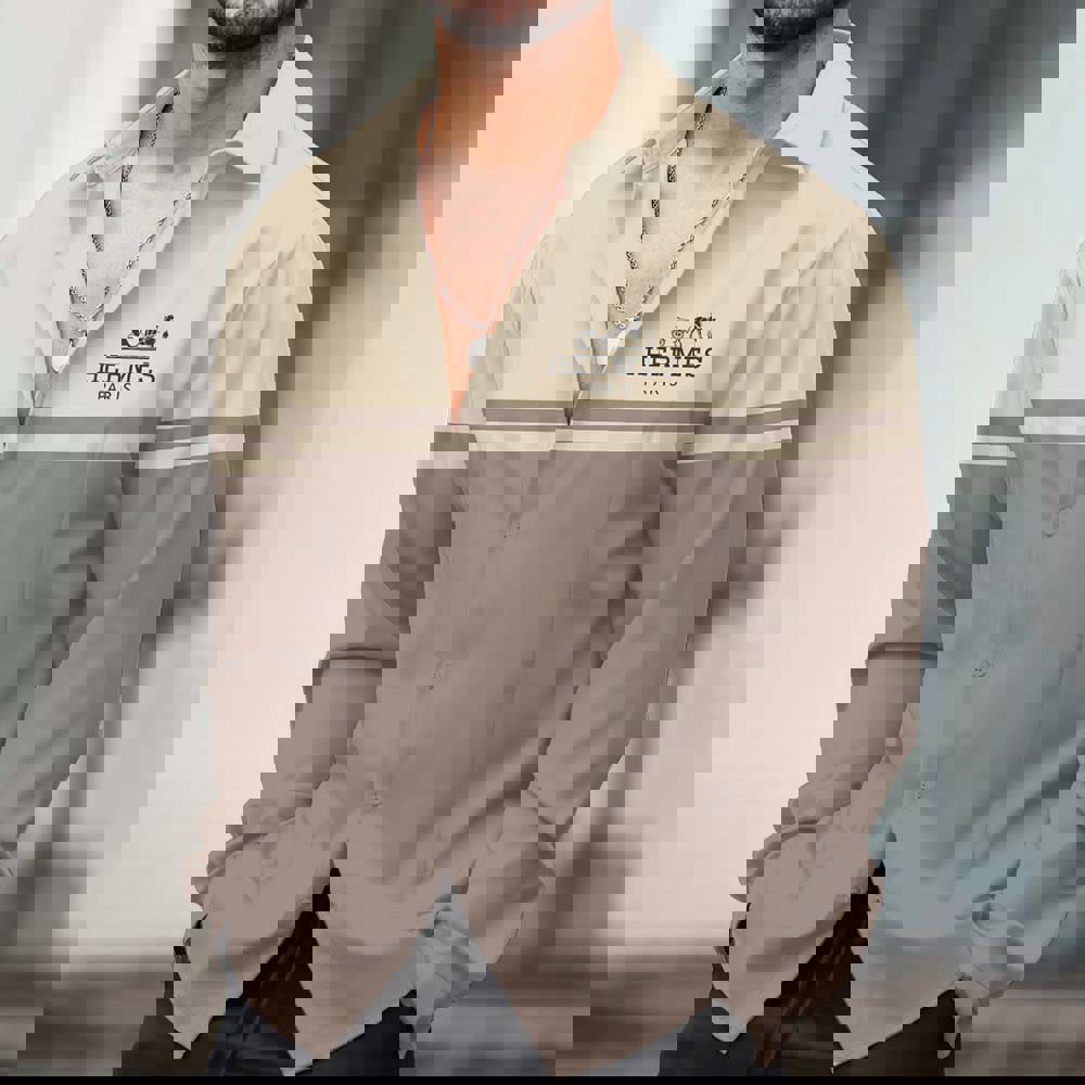 Hot Brand Luxury Long Sleeve Shirt PU24072907