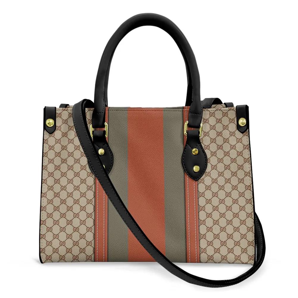 Iconic GG Pattern Handcrafted Tote Bag