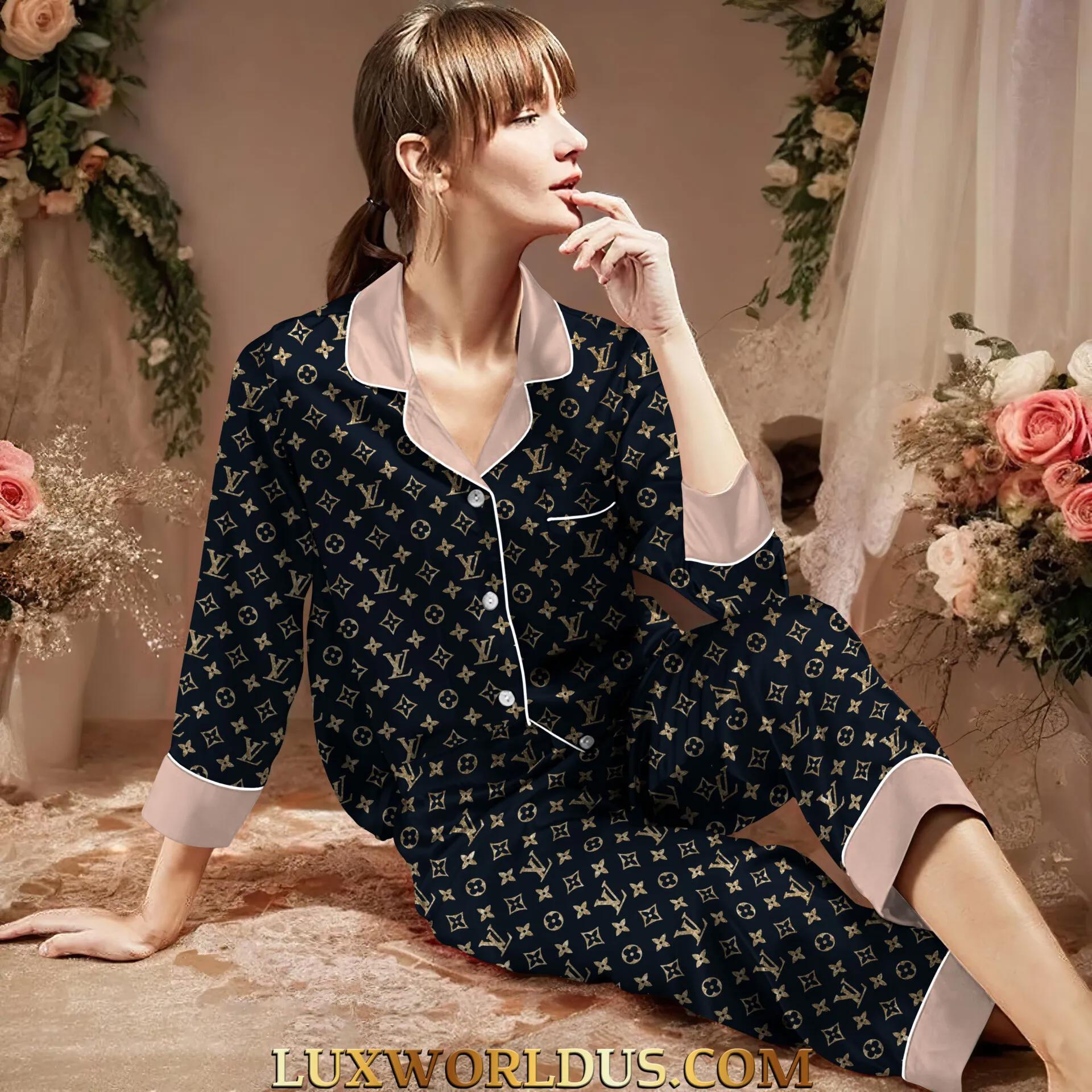 Iconic Luxe Lounge Set for Polished Nighttime Elegance