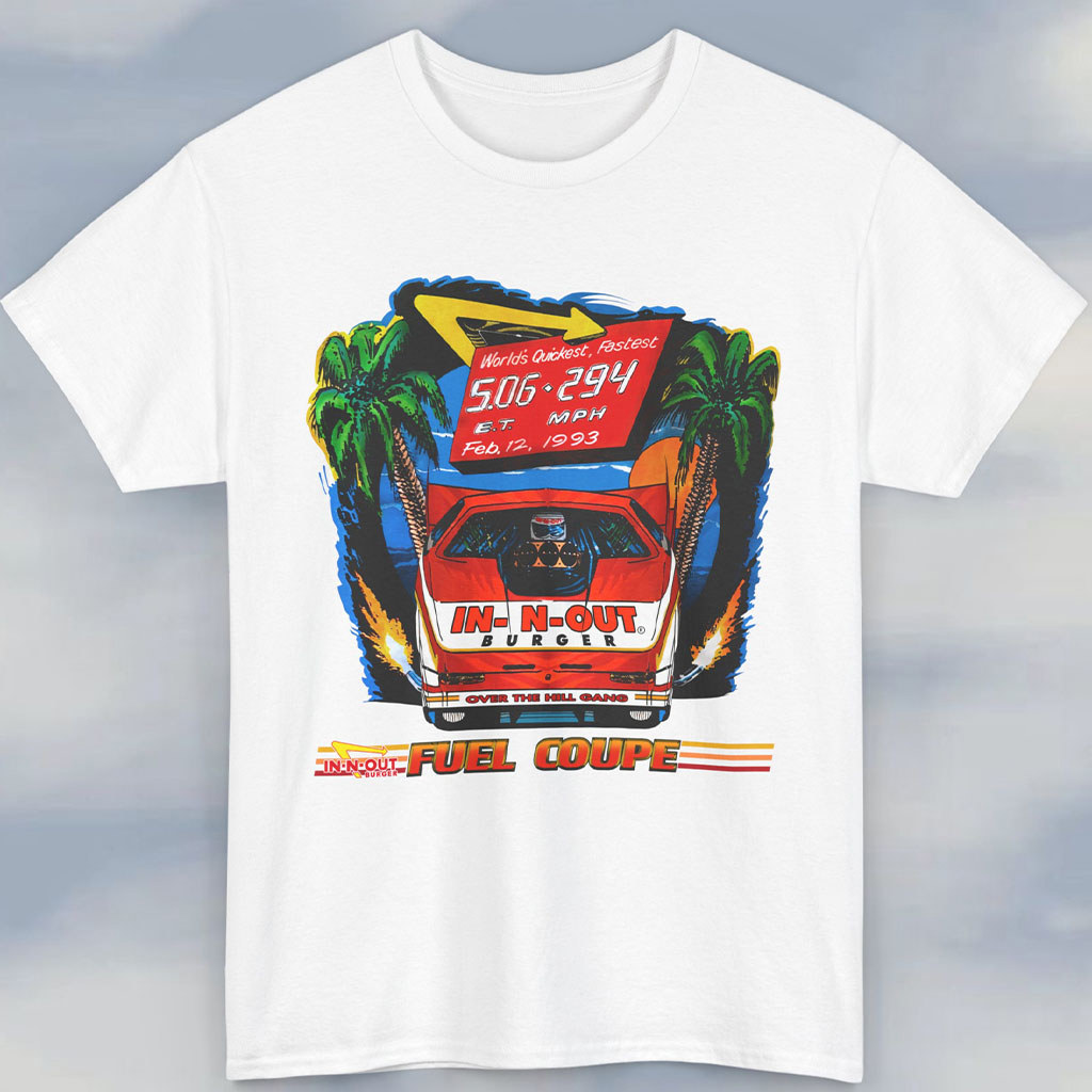 In-N-Out Fuel Coupe T-Shirt 3D | Bold Statement Edition