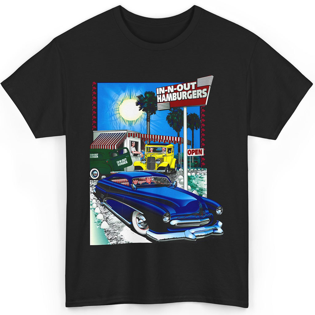 IN-N-OUT Iconic Car Graphic T-Shirt 3D
