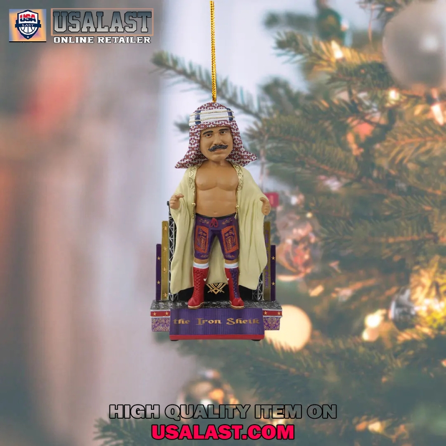 Iron Sheik Limited Edition Ornament Statement Piece