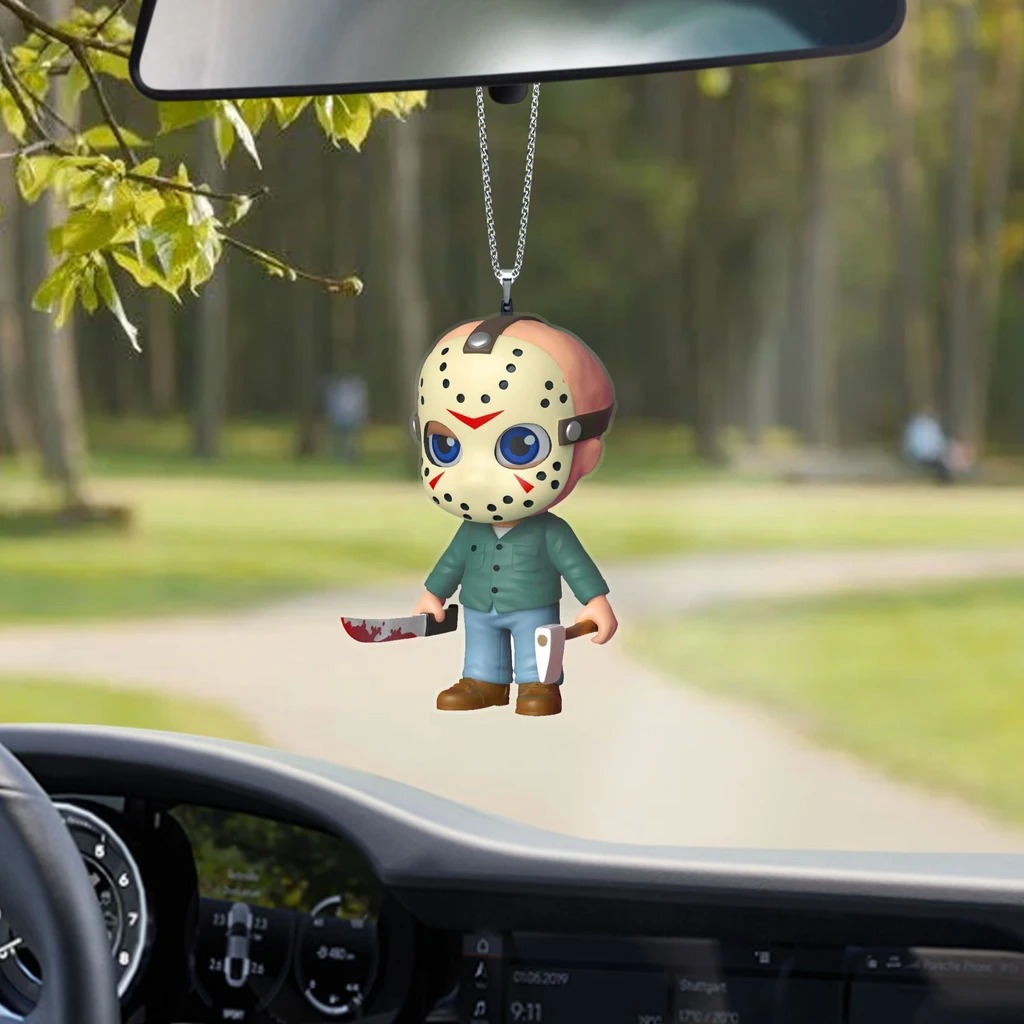Jason Voorhees Car Ornament Accessory