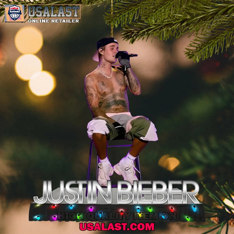 Justin Bieber's Iconic Performance Ornament