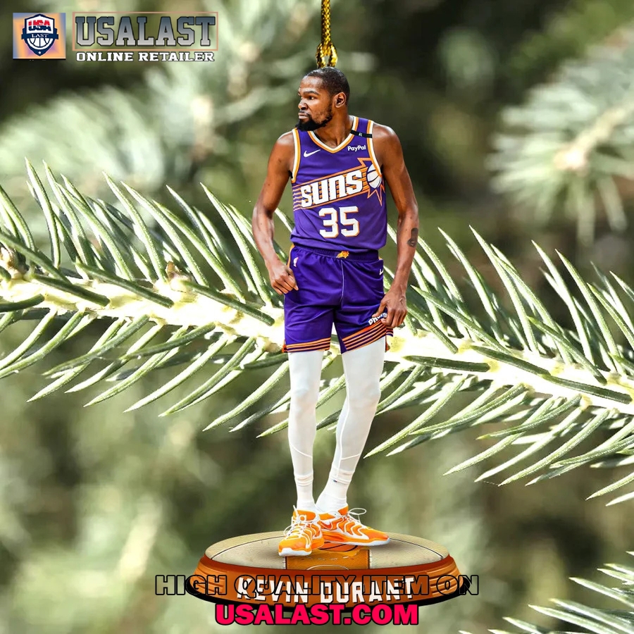 Kevin Durant Iconic Suns Ornament