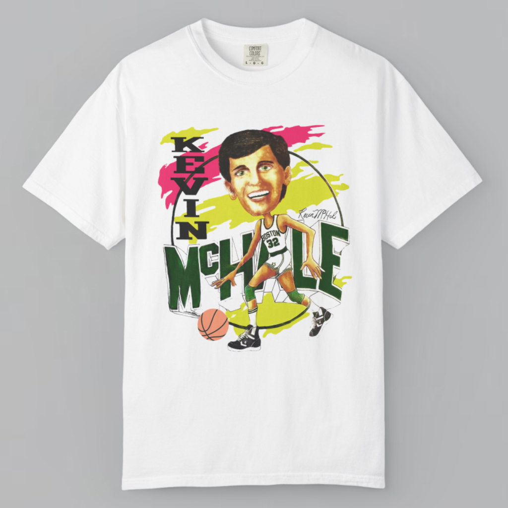 Kevin McHale Basketball Icon T-Shirt 3D | Premium Statement Piece