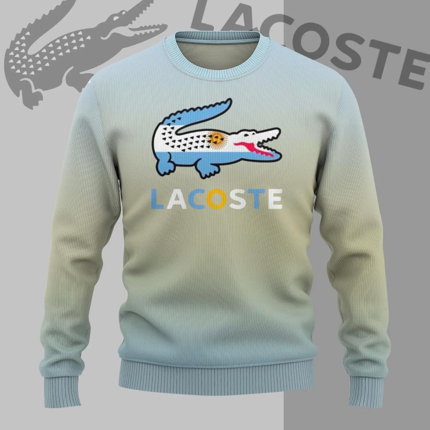 Lacoste Bold Crocodile Sweater