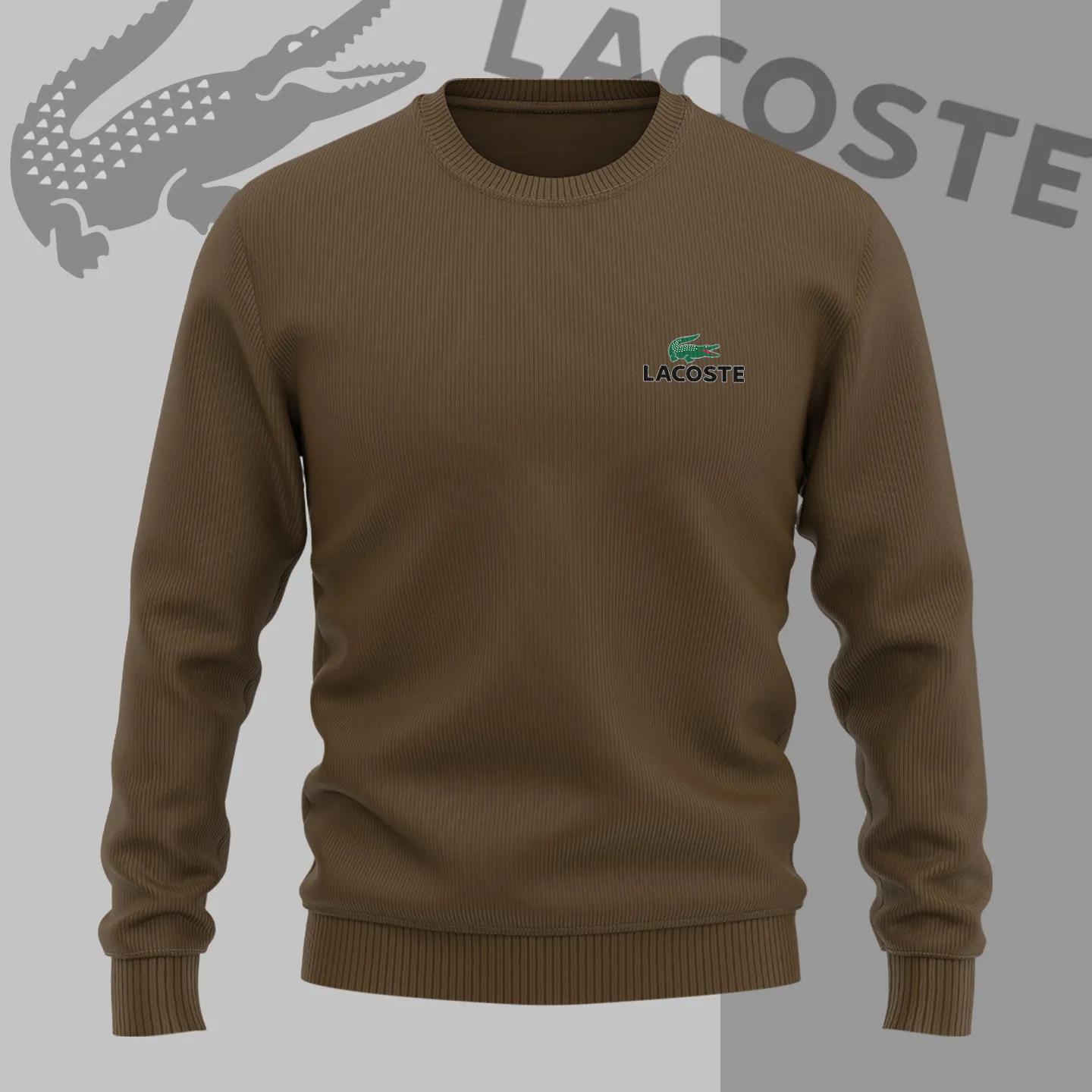 Lacoste Classic Brown Sweater