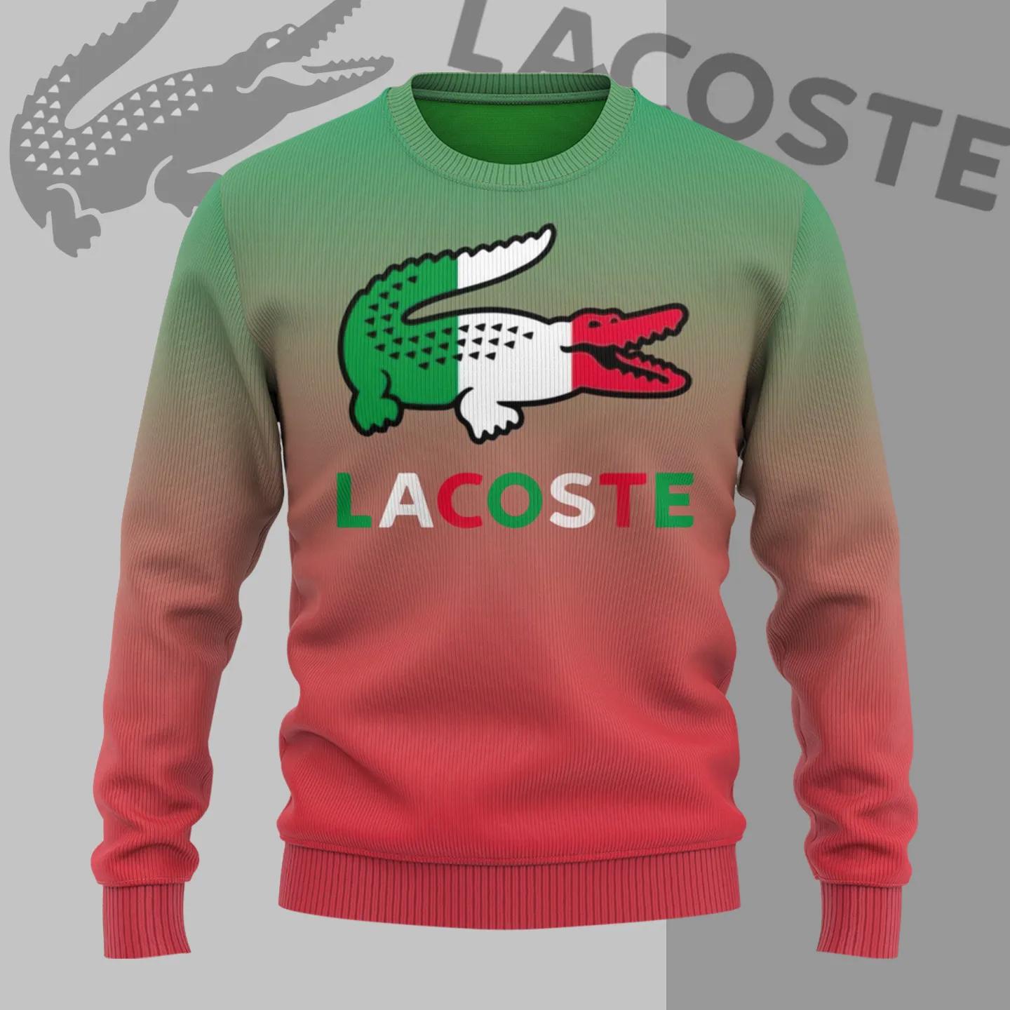 Lacoste Iconic Italian Gradient Sweater