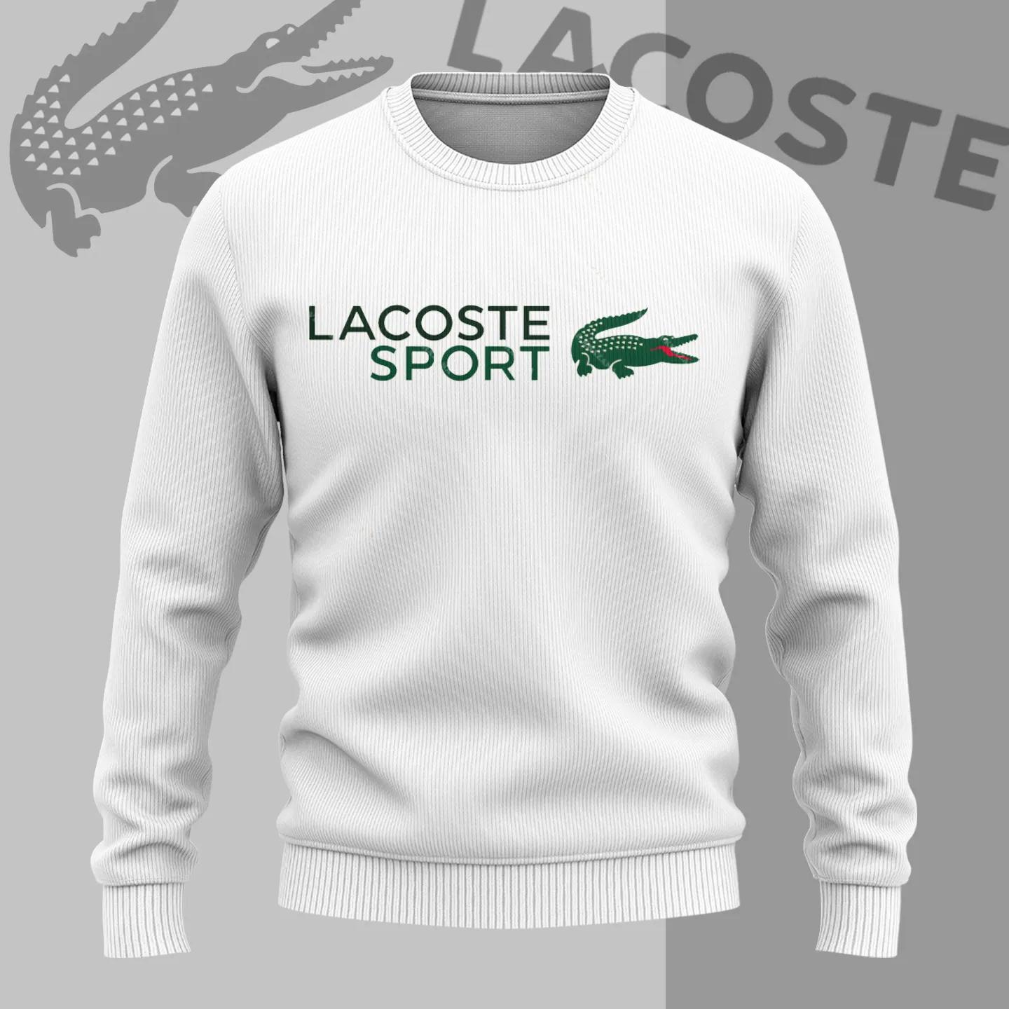Lacoste Sport Sweater with Bold Crocodile Logo