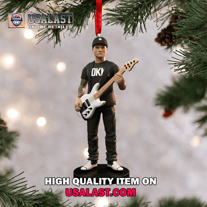Limited Edition OKT Guitar Player Figurine Ornaments
