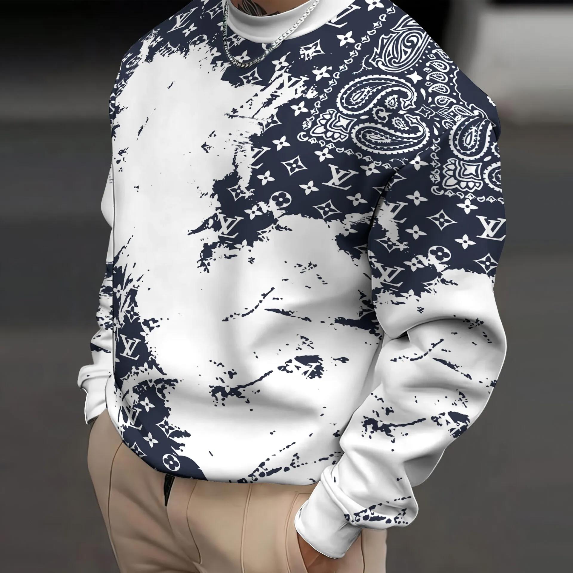 Louis Vuitton Bandana Print Sweater Bold Statement Piece