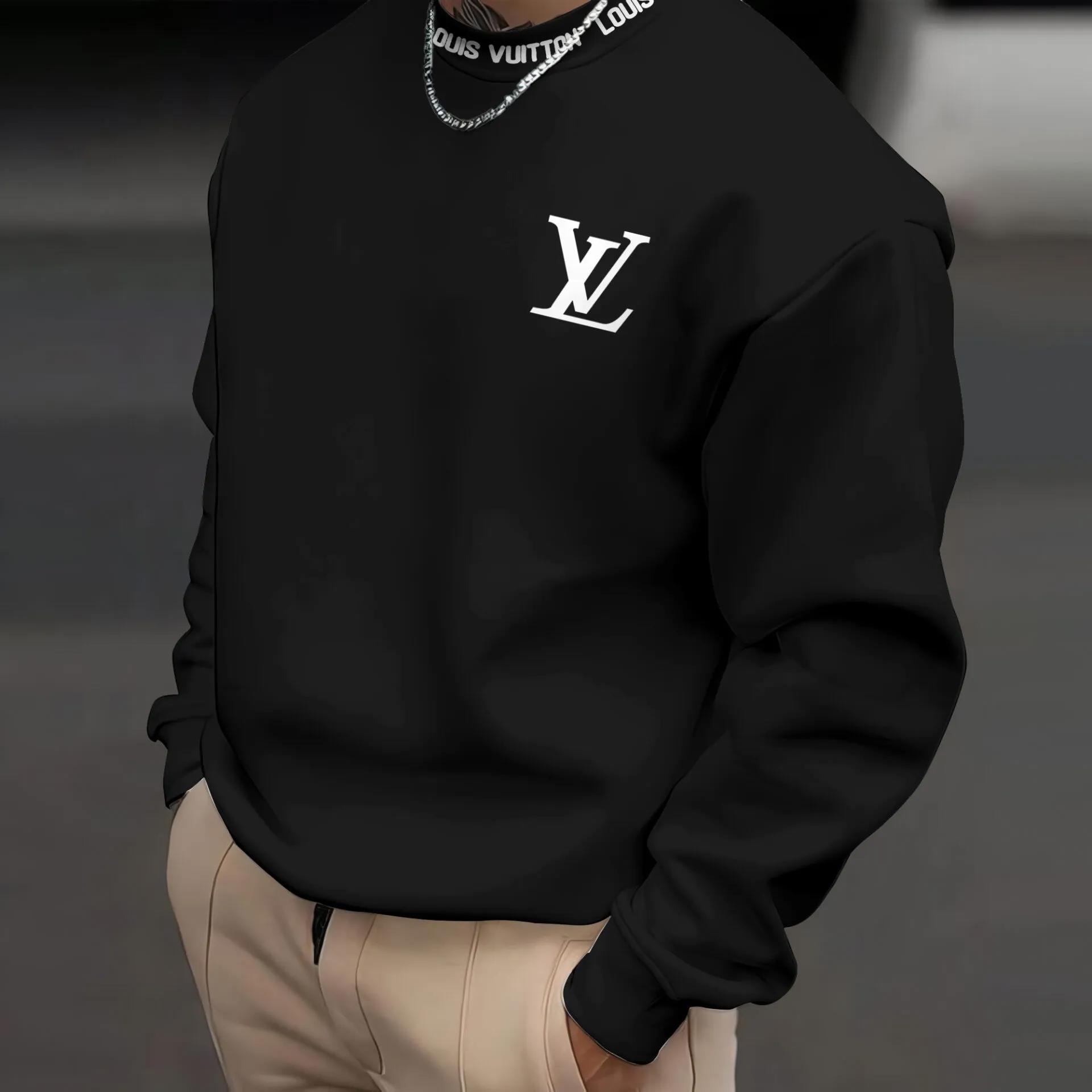 Louis Vuitton Bold Black Sweatshirt