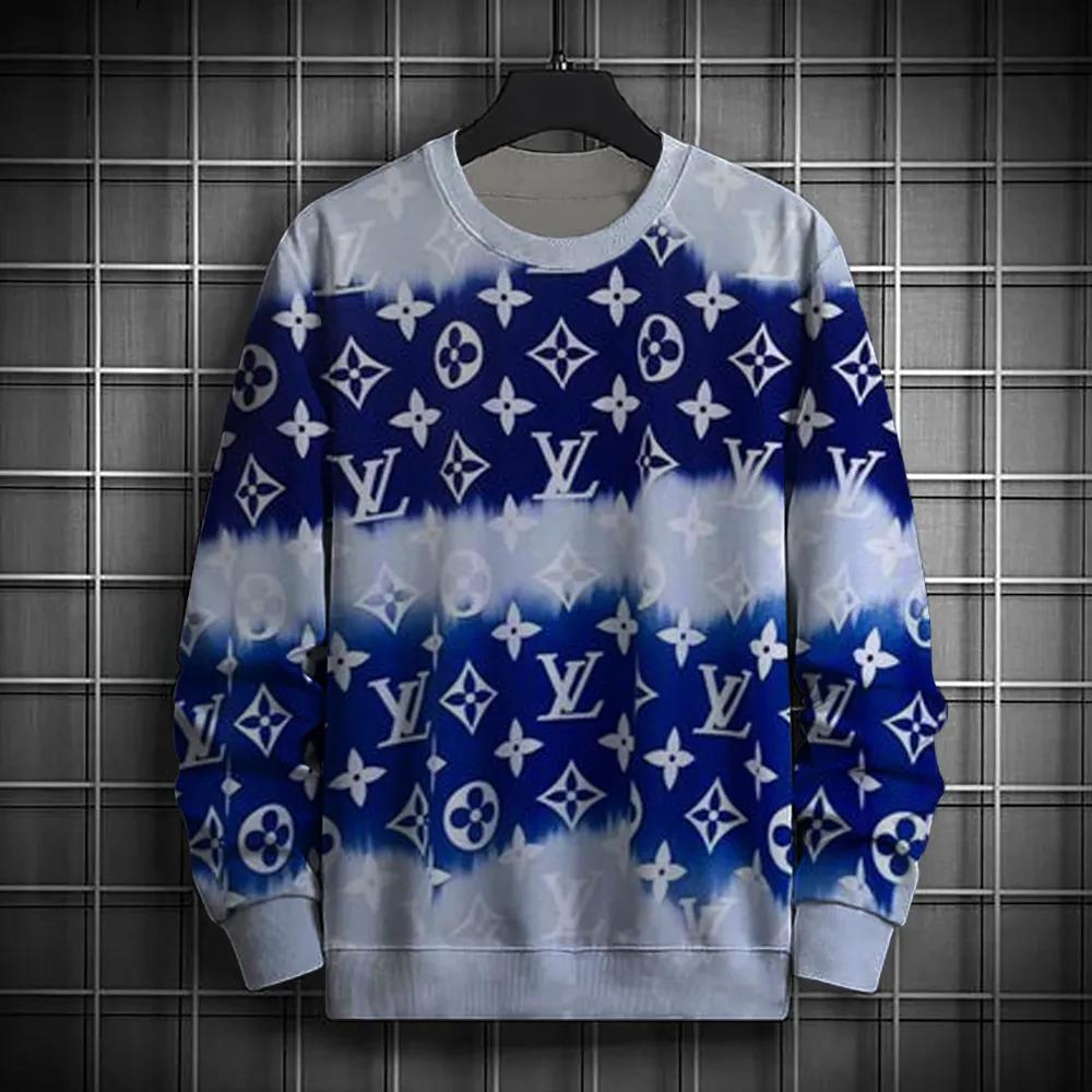 Louis Vuitton Bold Gradient Monogram Crewneck Sweater
