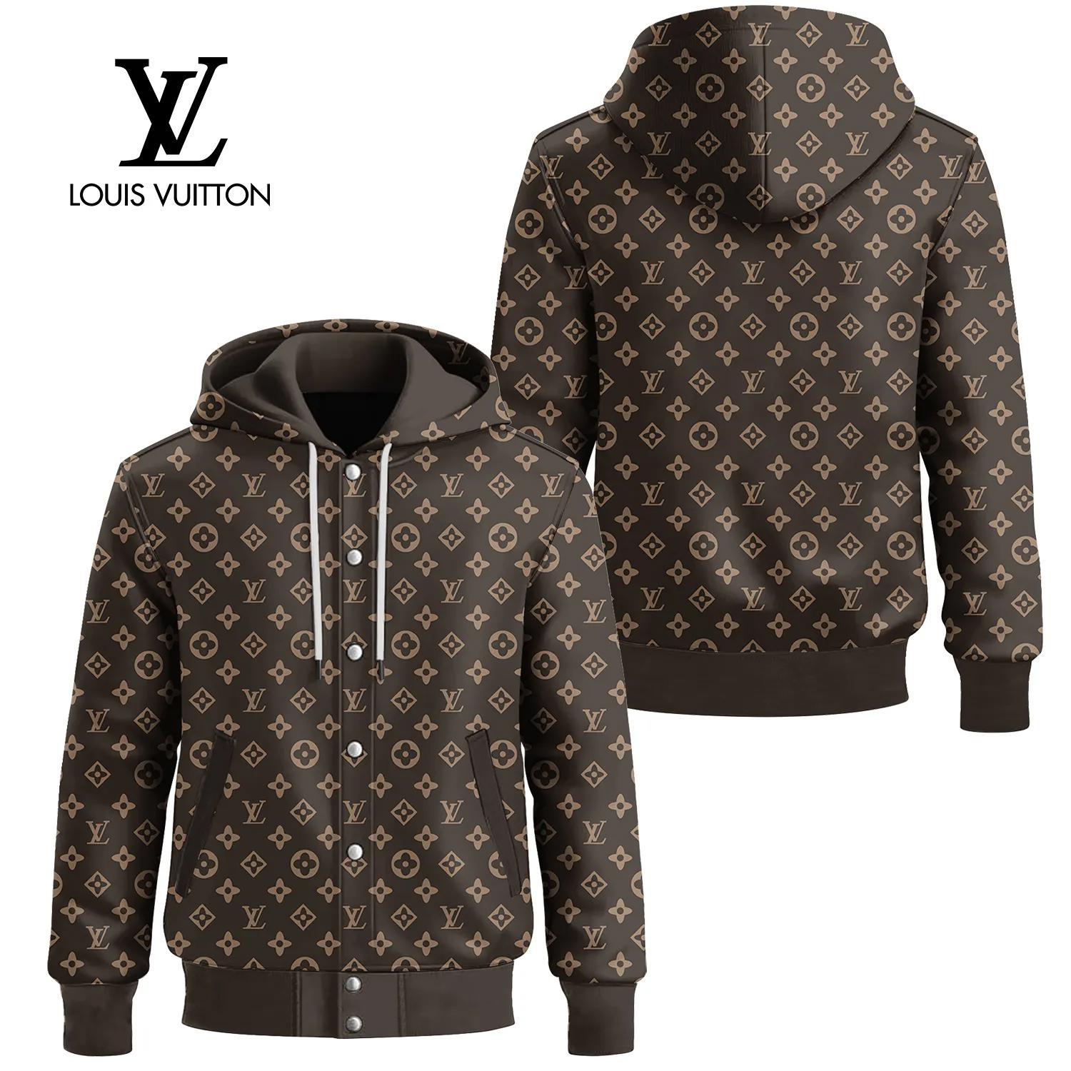 Louis Vuitton Bold Monogram Hoodie Jacket