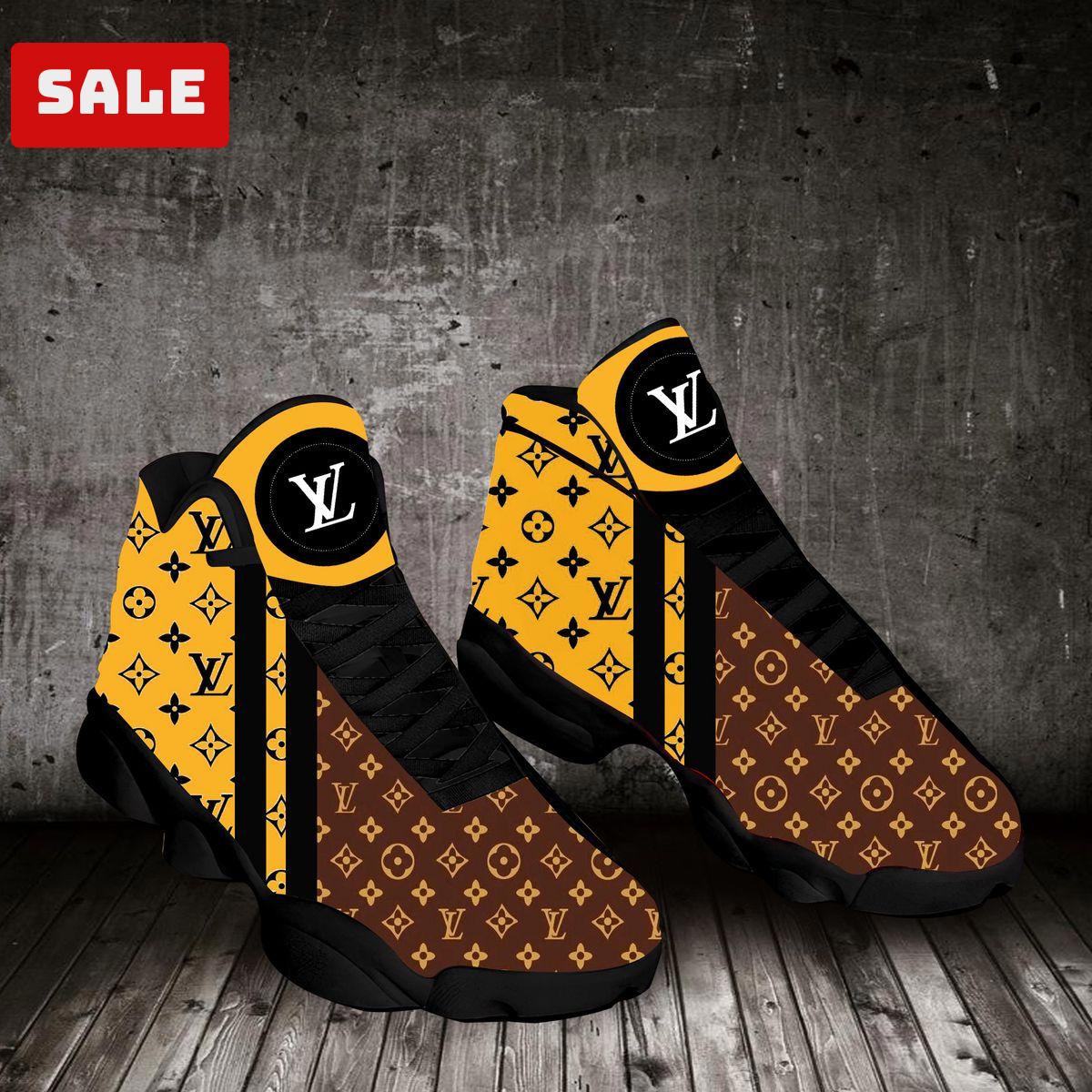 Louis Vuitton Bold Monogram Jordan 13 Sneaker