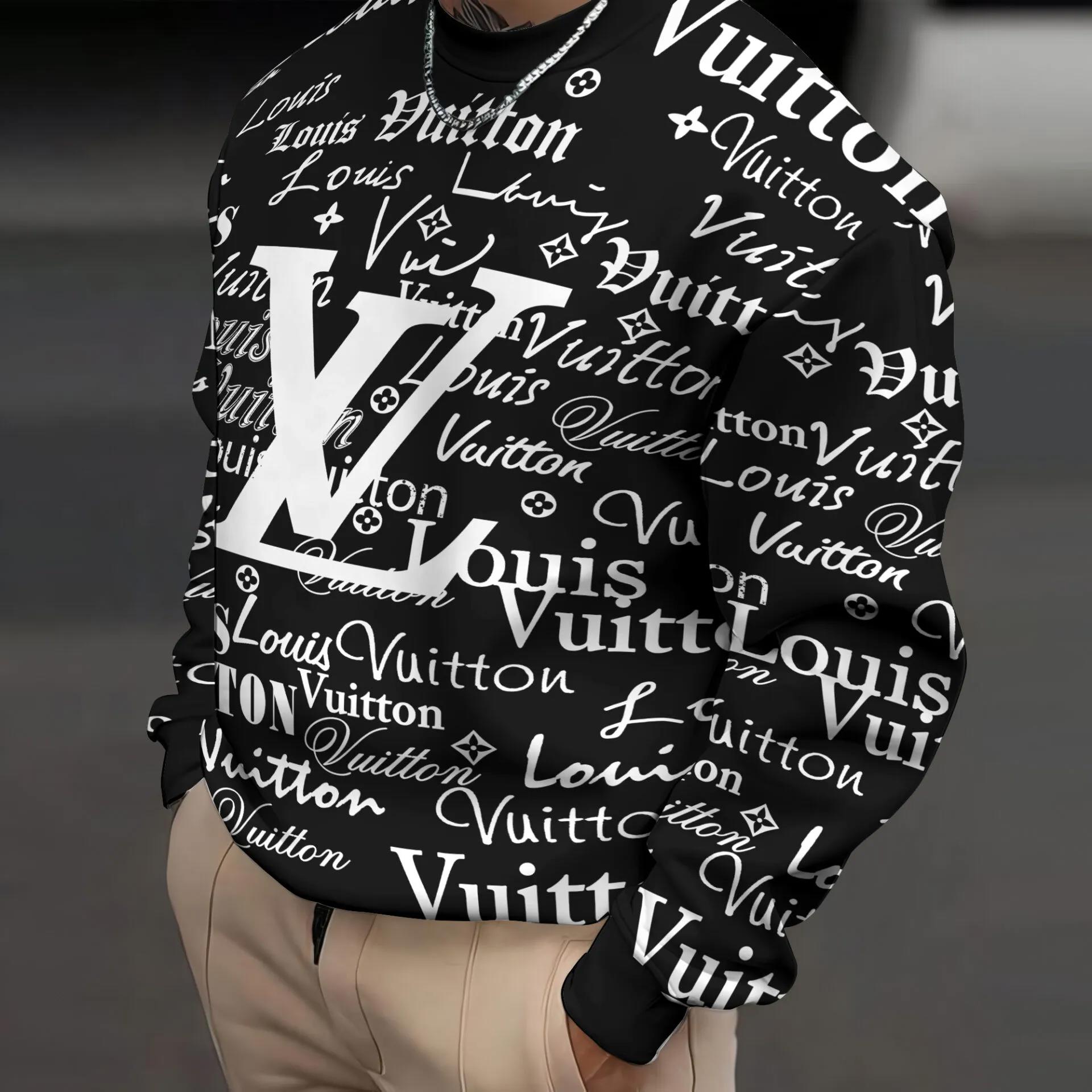 Louis Vuitton Bold Monogram Pullover Sweater