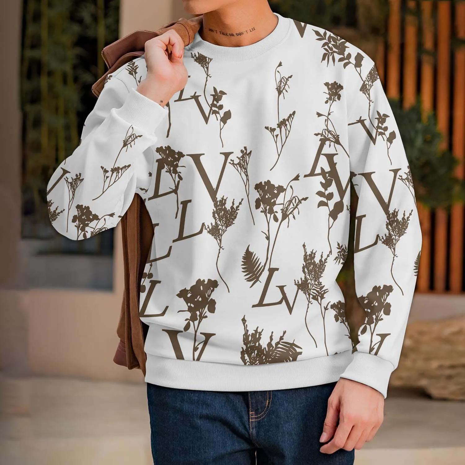 Louis Vuitton Botanical Statement Sweatshirt