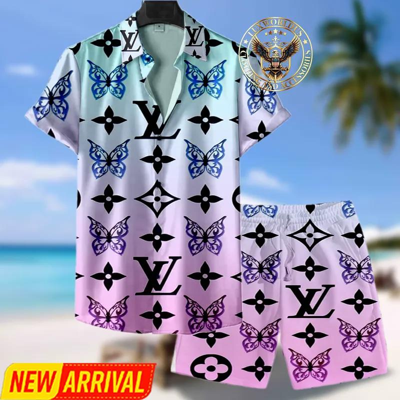 Louis Vuitton Butterfly Print Summer Set