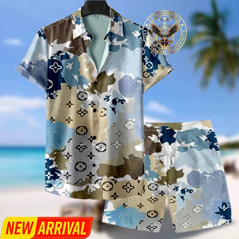 Louis Vuitton Camo Statement Set