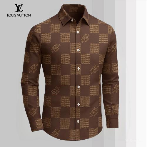 Louis Vuitton Checkered Long Sleeves Shirt