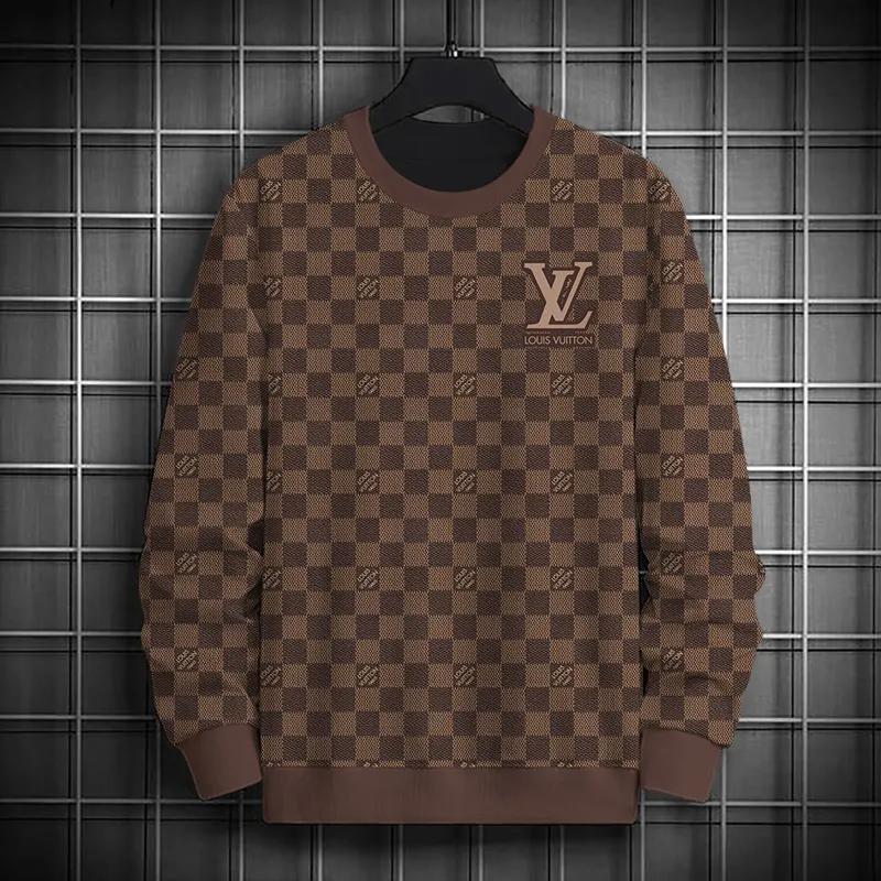 Louis Vuitton Iconic Checkered Crewneck Sweater