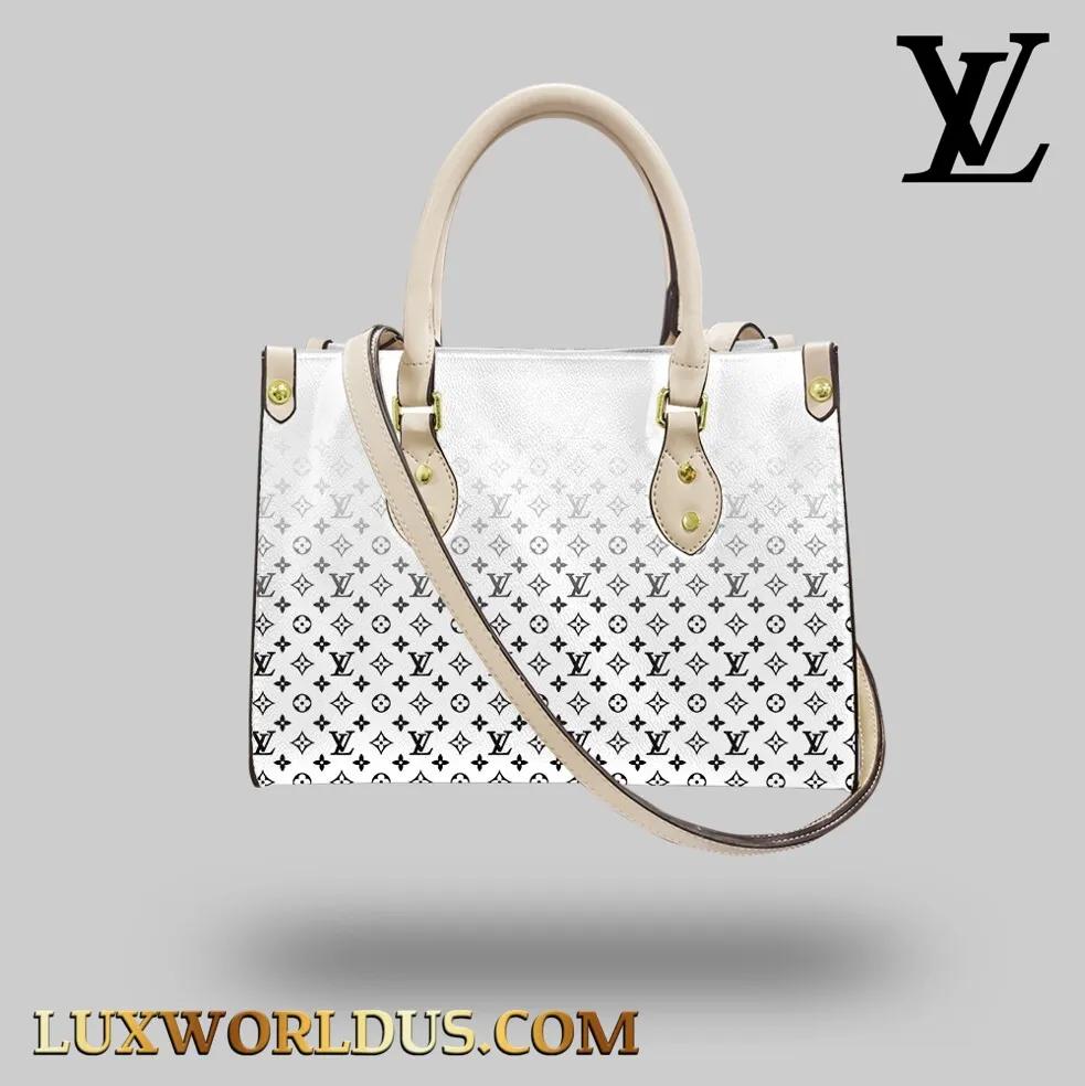 Louis Vuitton Iconic Monogram Bag with Sleek Handle Design and Minimalist Style