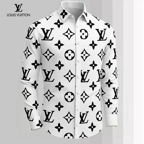 Louis Vuitton Iconic Monogram Long Sleeves Shirt