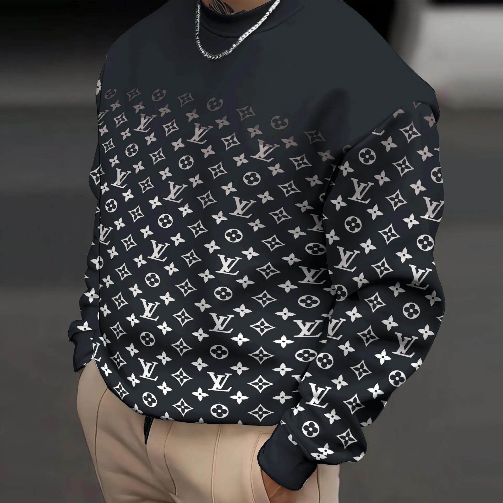 Louis Vuitton Iconic Monogram Sweatshirt and Style