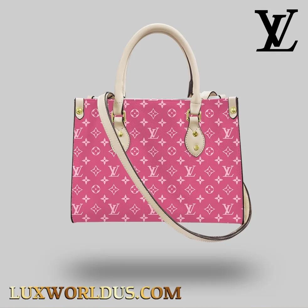 Louis Vuitton Iconic Pink Statement Handbag