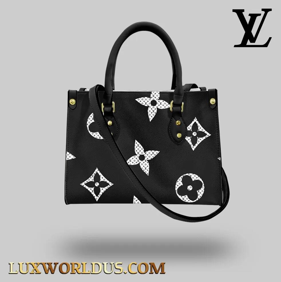 Louis Vuitton Iconic Statement Bag Black and White