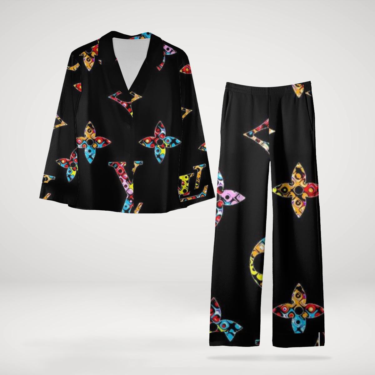 Louis Vuitton Limited Edition Pajama Set Bold Luxe Vibes