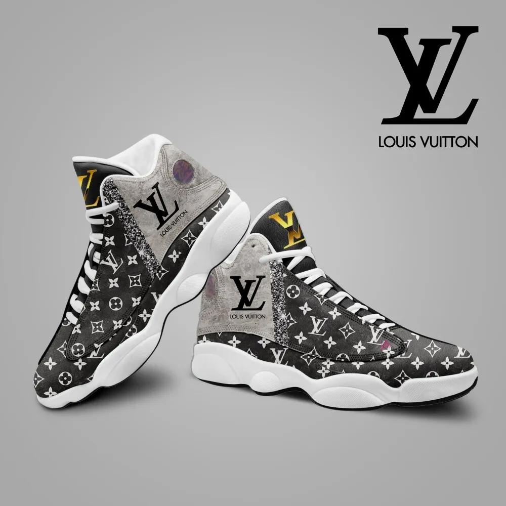 Louis Vuitton Luxe Monogram Jordan 13 Sneaker
