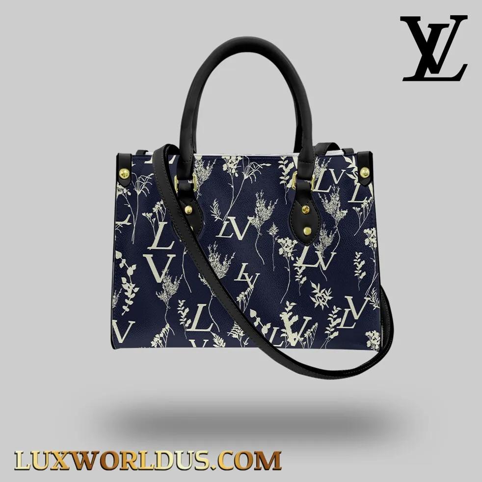 Louis Vuitton Modern Botanical Navy Bag