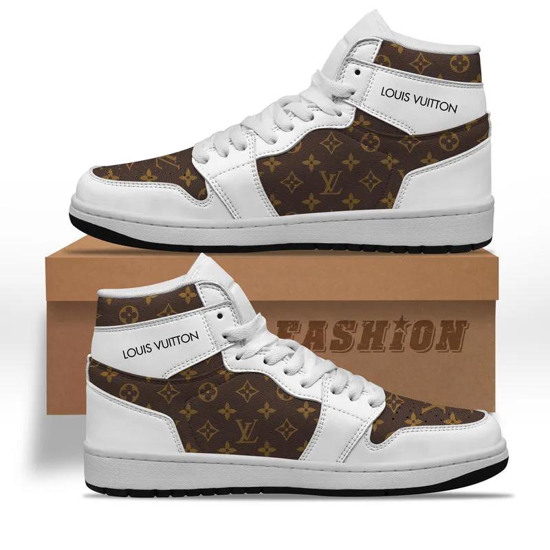 Louis Vuitton Monogram Air Jordan 1 Sneakers