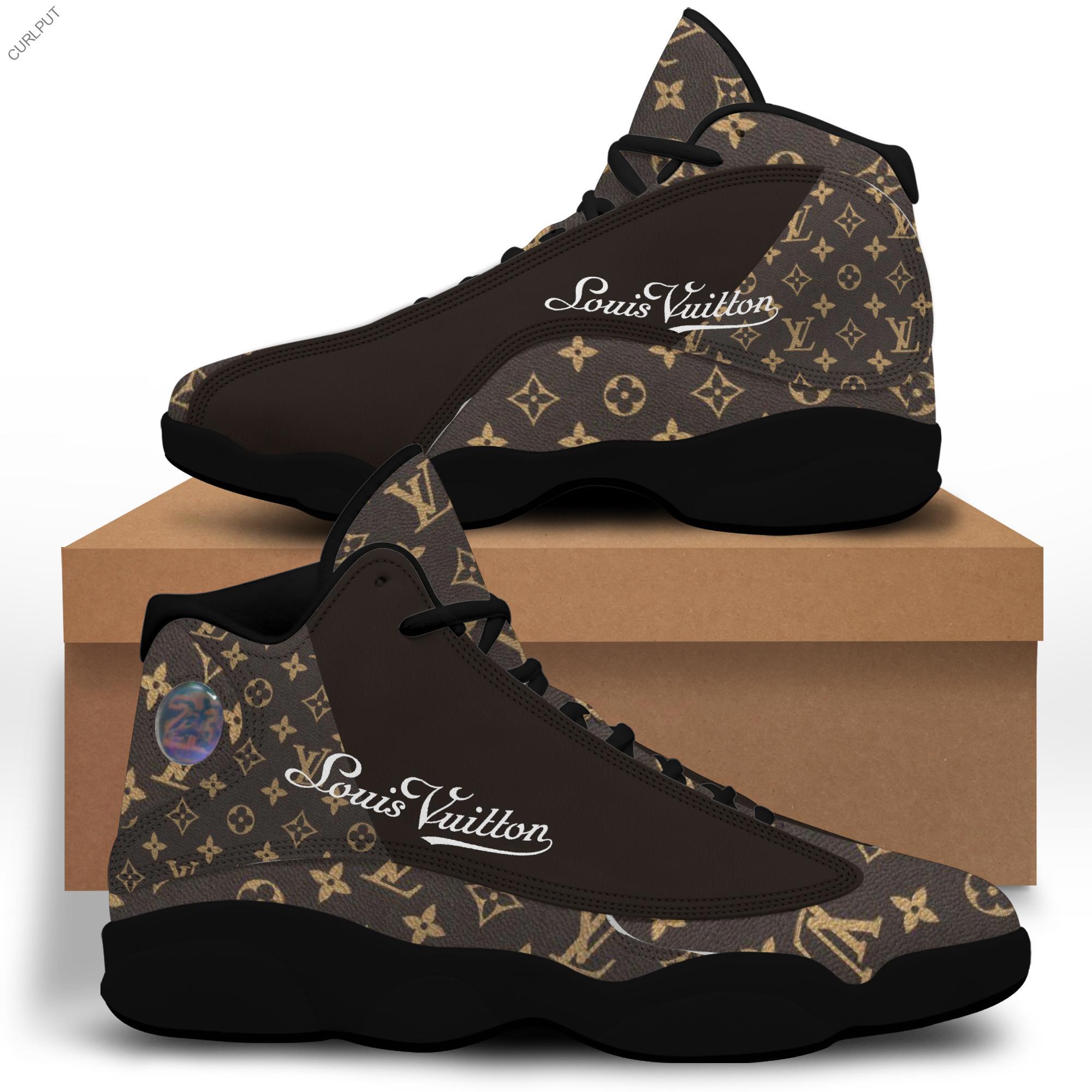Louis Vuitton Monogram Air Jordan 13 Luxury Sneaker