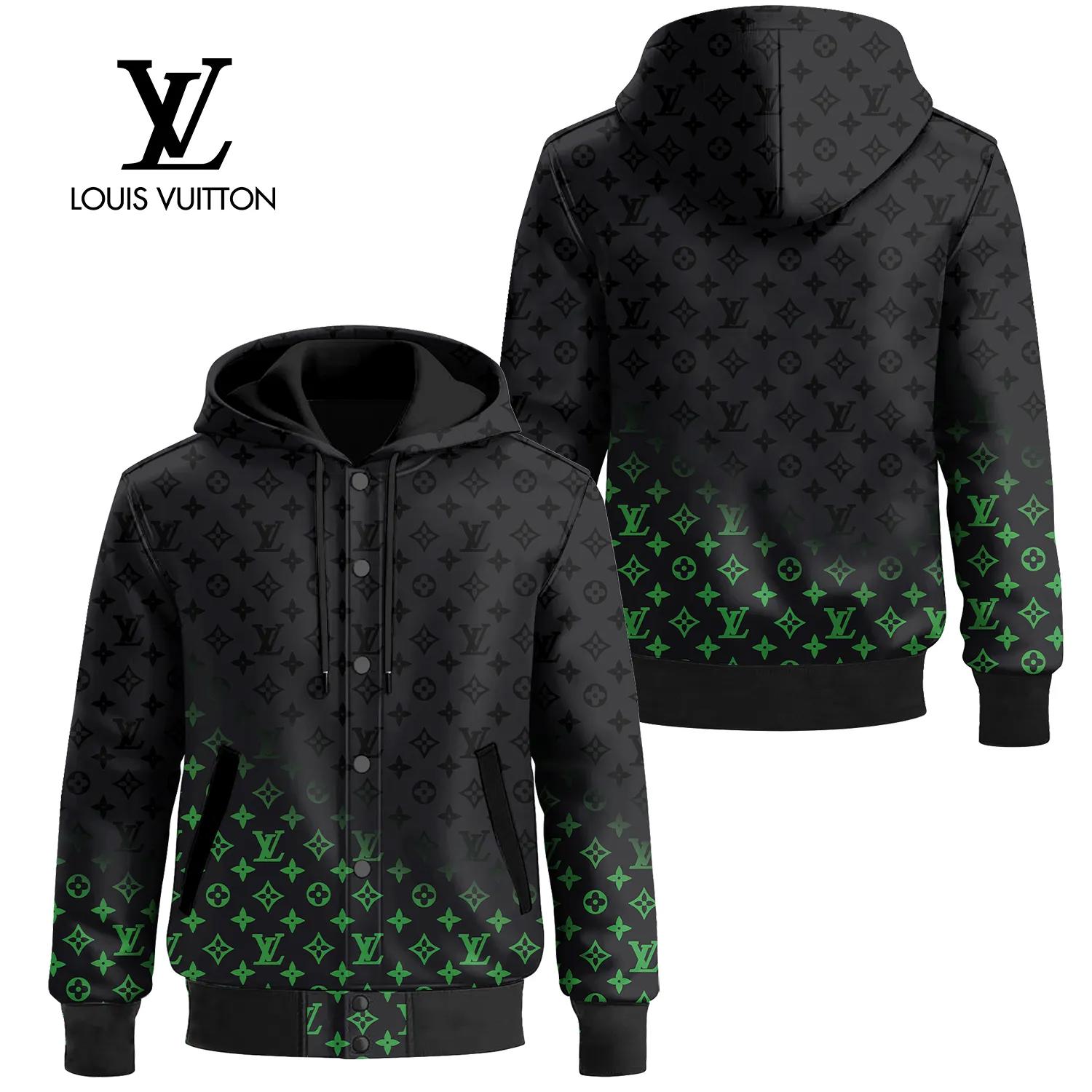 Louis Vuitton Monogram Green Hoodie