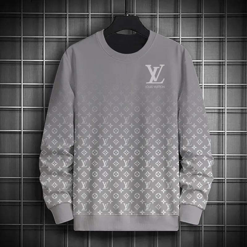 Louis Vuitton Monogram Grey Statement Pullover