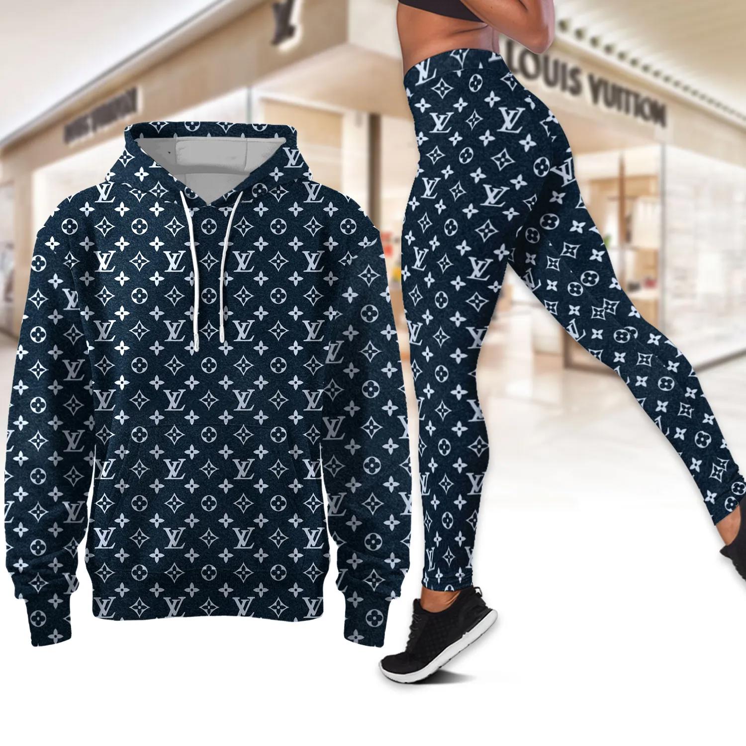 Louis Vuitton Monogram Jogger Set and Bold Statement Piece