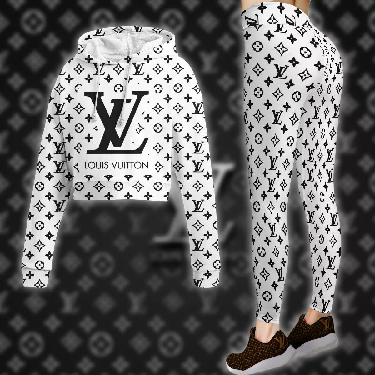 Louis Vuitton Monogram Joggers & Hoodie Set