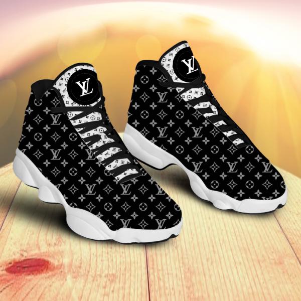 Louis Vuitton Monogram Jordan 13 Sneaker – Exquisite Luxury in Black