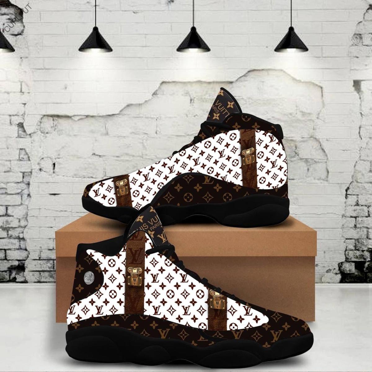 Louis Vuitton Monogram Jordan 13 Sneaker Luxury Collector's Highlight