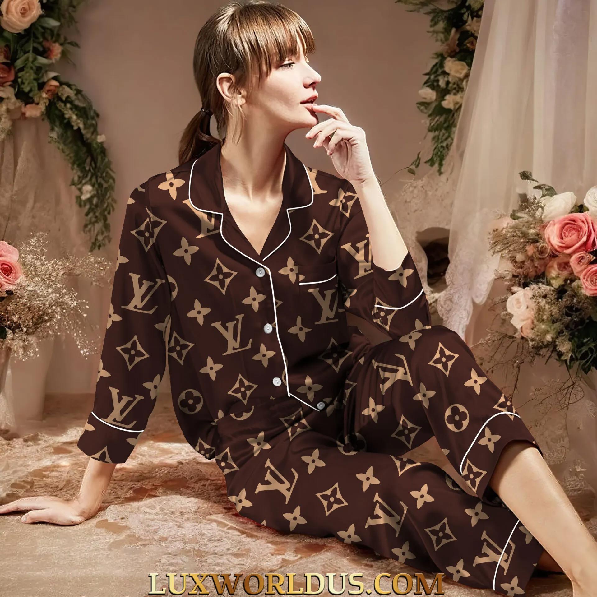 Louis Vuitton Monogram Loungewear Set Elegance