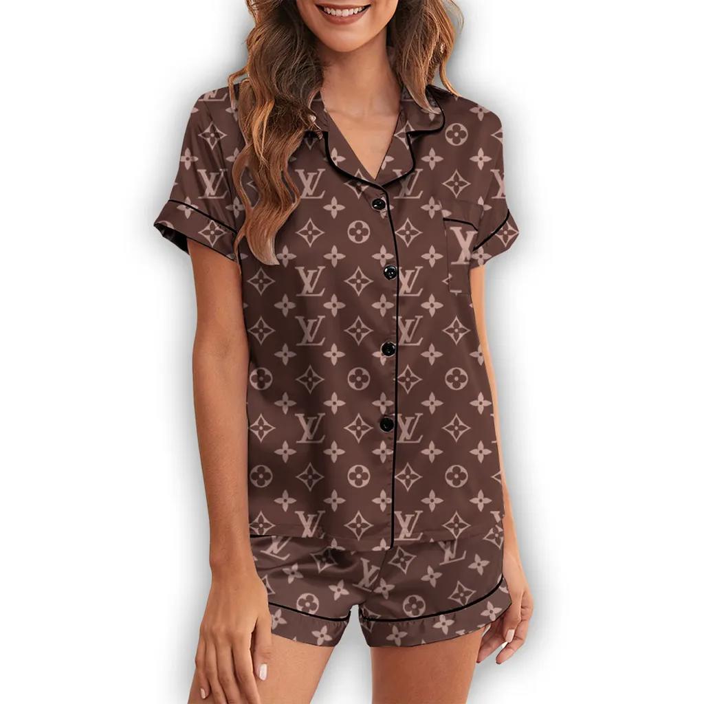 Louis Vuitton Monogram Luxe Short Pajama Set