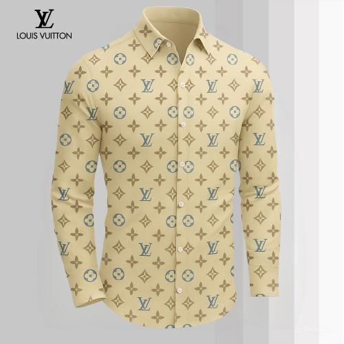 Louis Vuitton Monogram Printed Long Sleeves Shirt