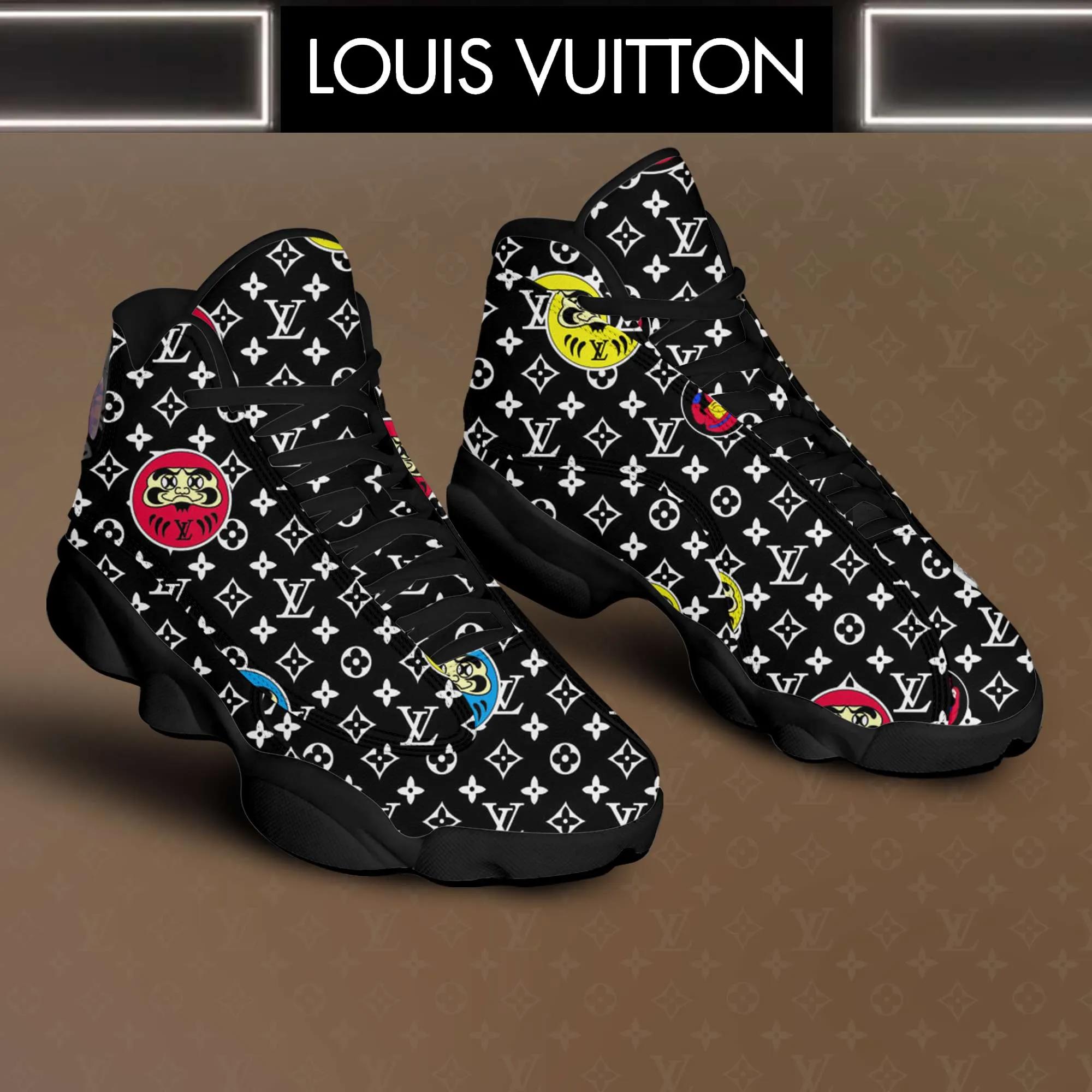 Louis Vuitton Monogram Sneaker with Bold Pop Art Details