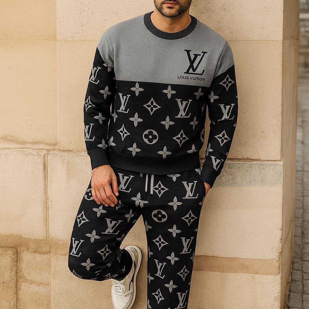 Louis Vuitton Monogram Sweater and Pants Set – Modern Luxury Collection