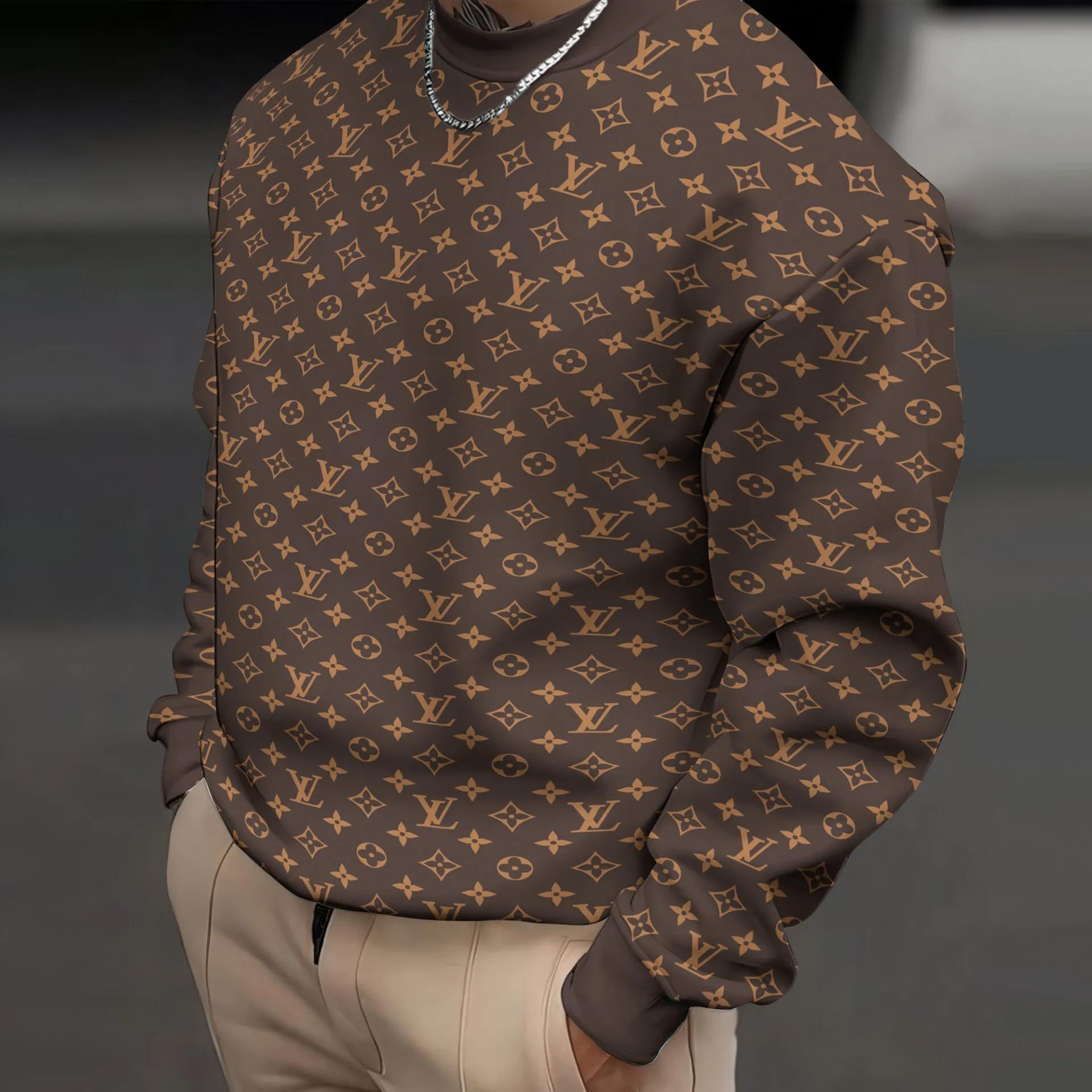 Louis Vuitton Monogram Sweatshirt and Casual Chic